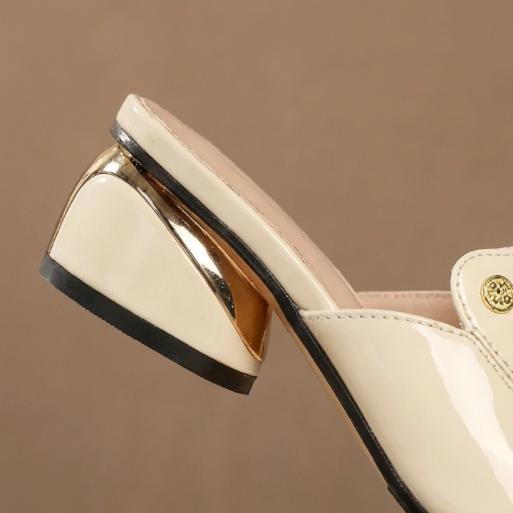 Mauve | Tacchi Con Cinturino In Vernice