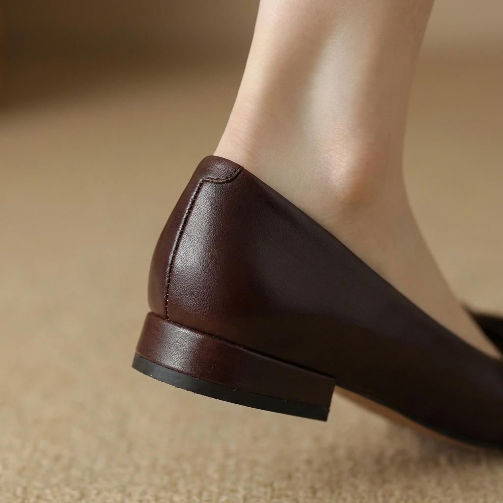 Camille | Ballerine In Pelle Con Fiocco