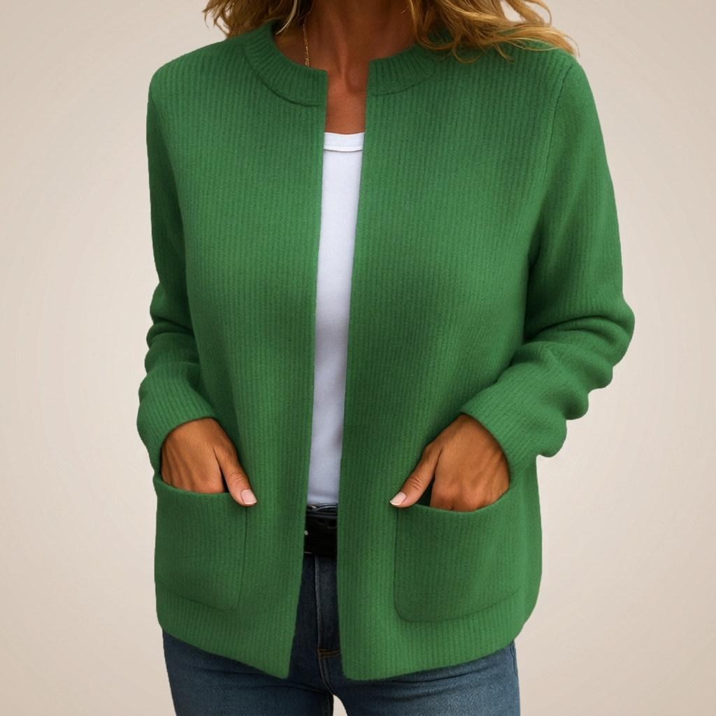 Ornella | Cardigan Morbido e Chic per uno Stile Senza Sforzo - Verde