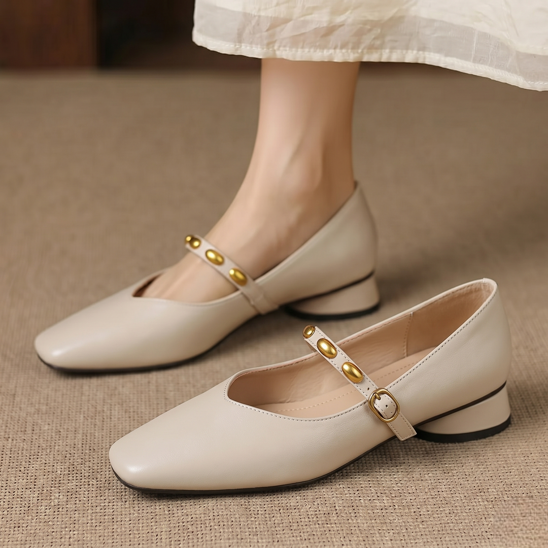 Zyra | Ballerine in Vera Pelle