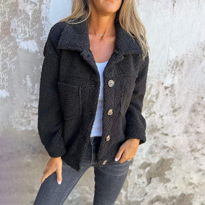 Anita - Cappotto Autunnale Elegante - dettaglio