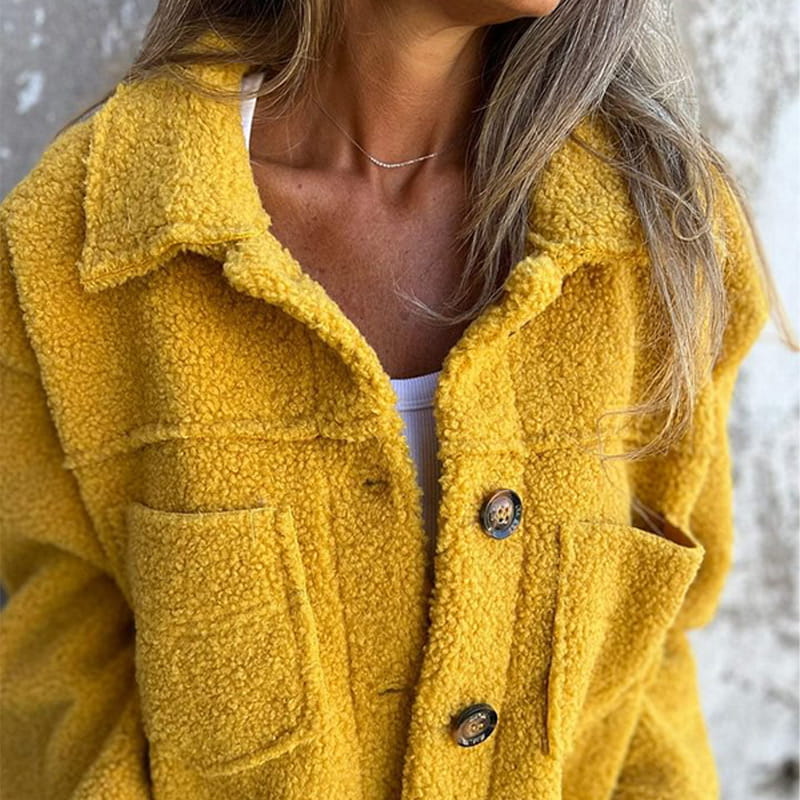 Anita - Cappotto Autunnale Elegante - dettaglio