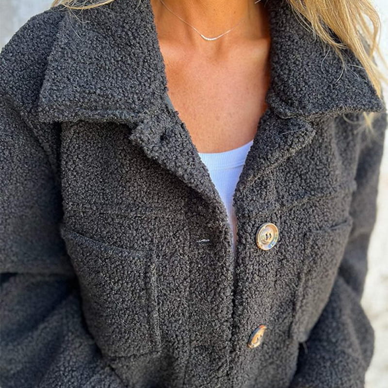 Anita - Cappotto Autunnale Elegante - dettaglio