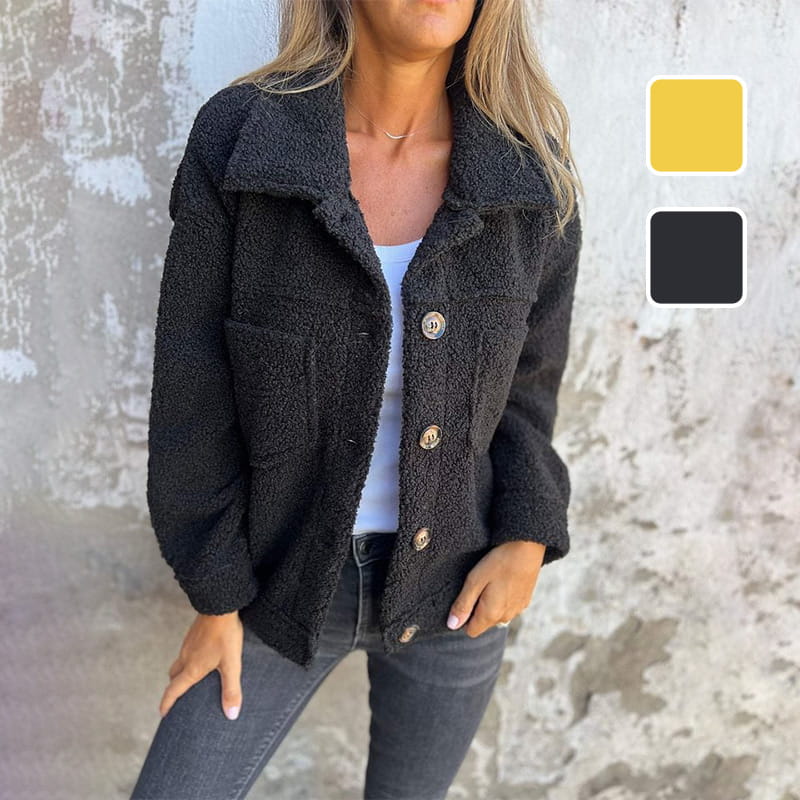 Anita - Cappotto Autunnale Elegante - dettaglio