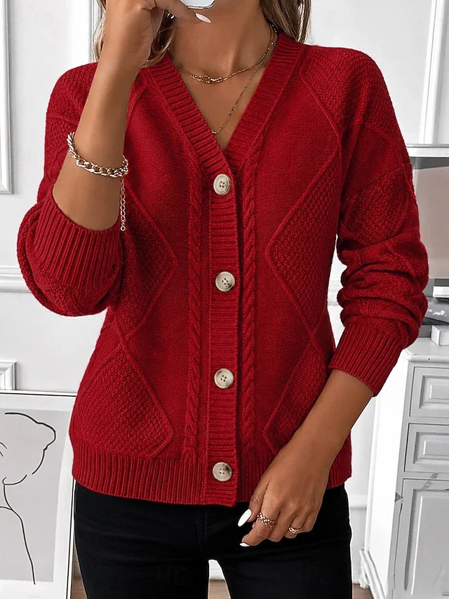Joyce | Cardigan Vintage a Trecce