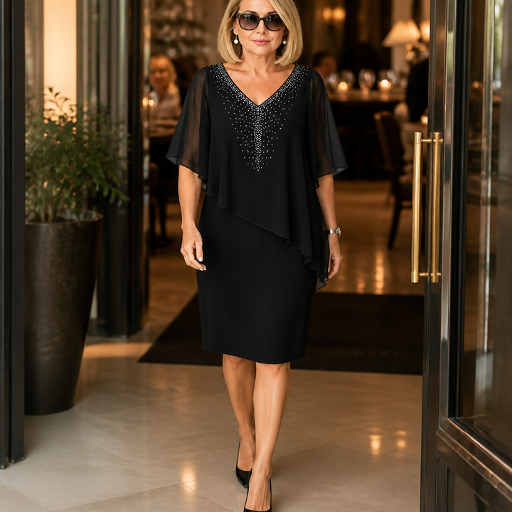 Joise | Vestito Elegante Drappeggiato