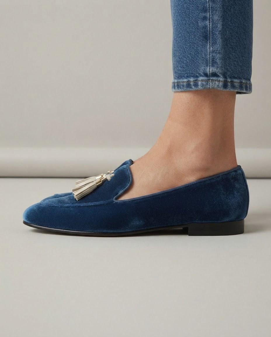 Vittoria | Mocassini Blu