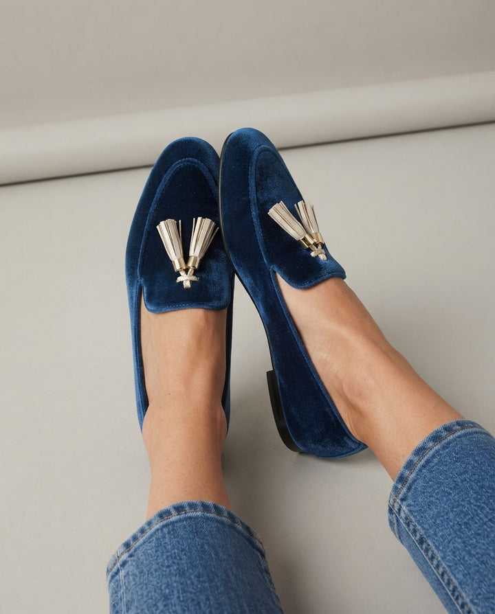 Vittoria | Mocassini Blu