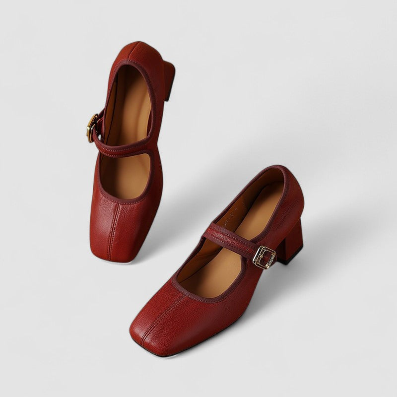 Alessia | Scarpe Mary Jane Eleganti con Tacco