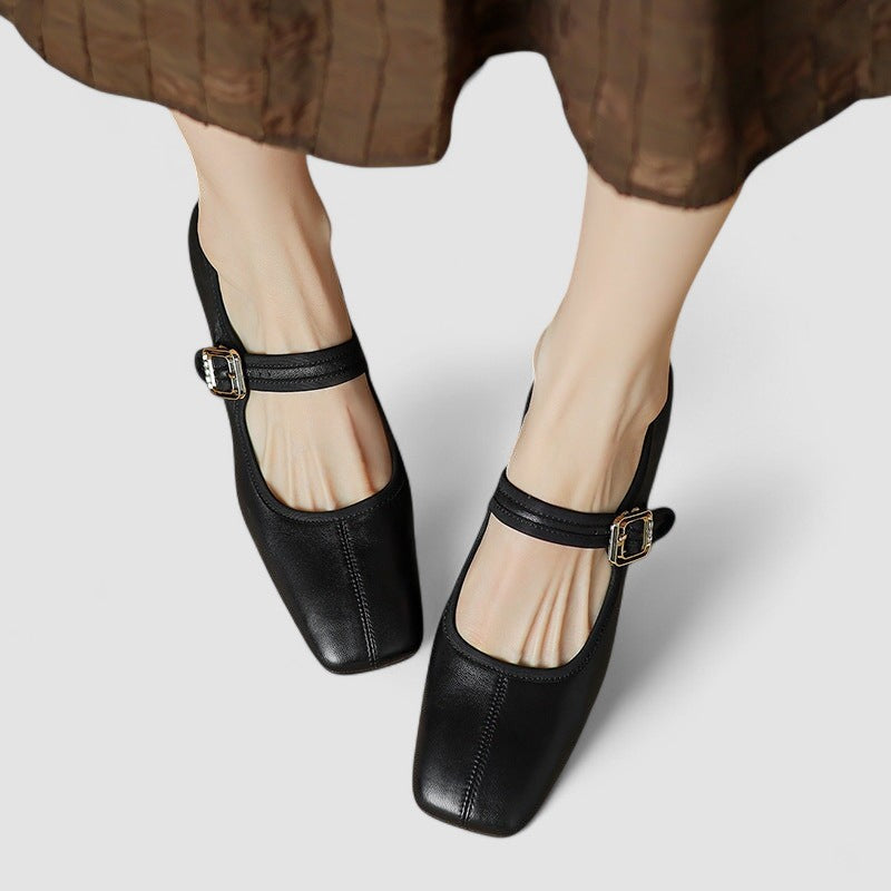 Alessia | Scarpe Mary Jane Eleganti con Tacco