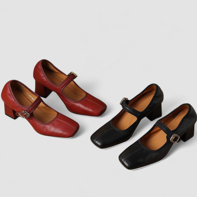 Alessia | Scarpe Mary Jane Eleganti con Tacco