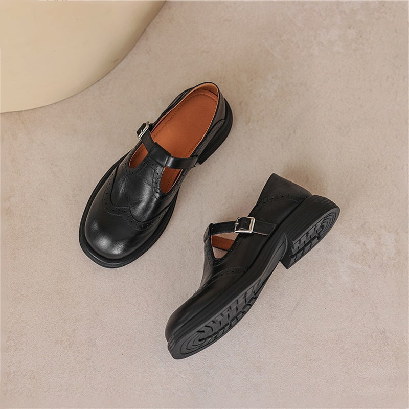 Verda | Ballerine Mary Jane in Pelle Vegana