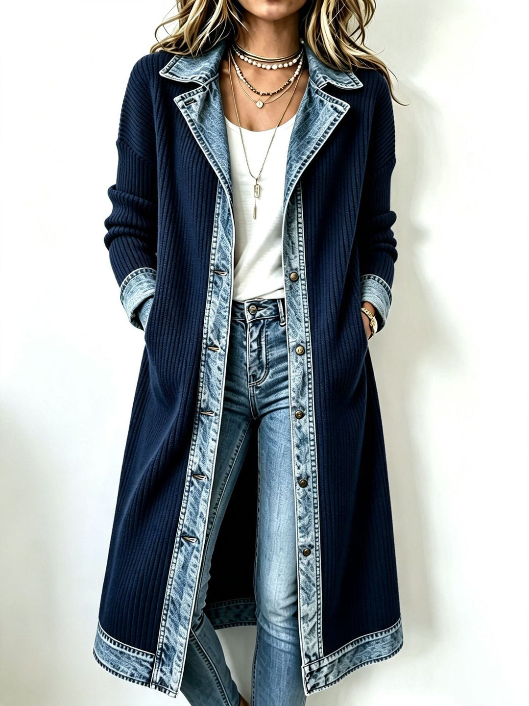 Riley | Cardigan Lungo Casual