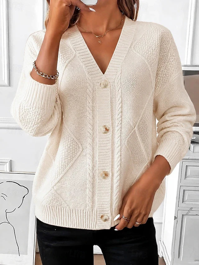 Joyce | Cardigan Vintage a Trecce