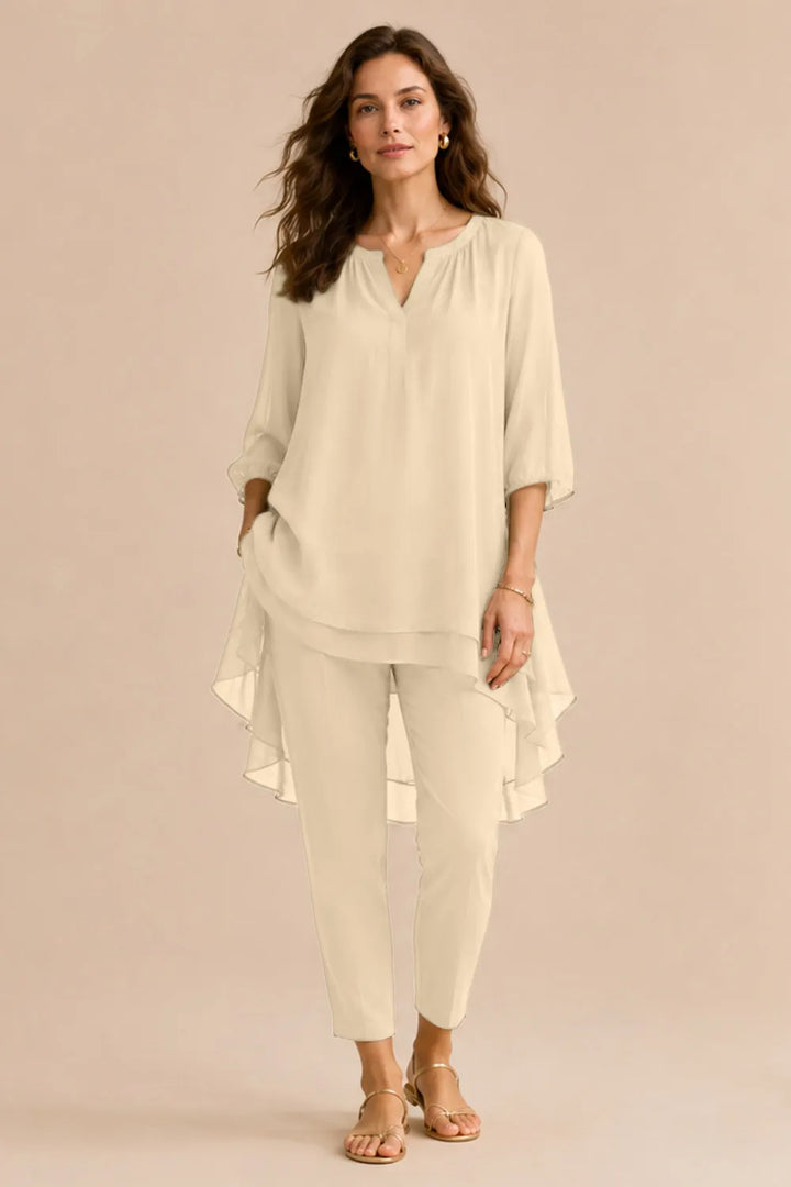 Seraphina | Elegante Completo Con Pantaloni E Sovrapposizione
