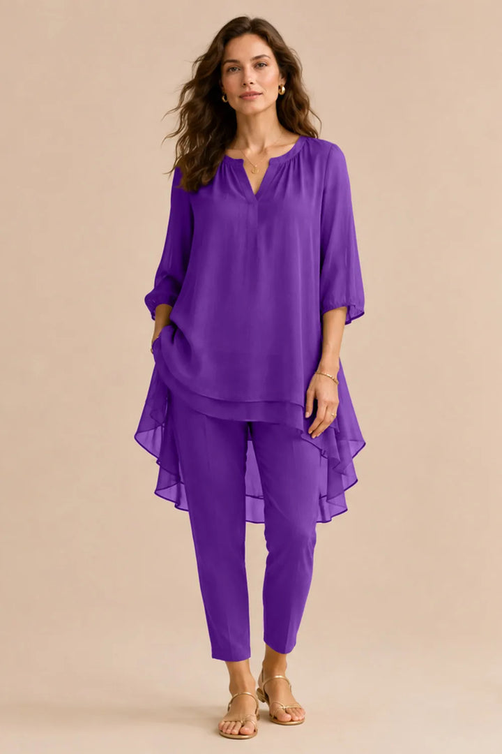 Seraphina | Elegante Completo Con Pantaloni E Sovrapposizione