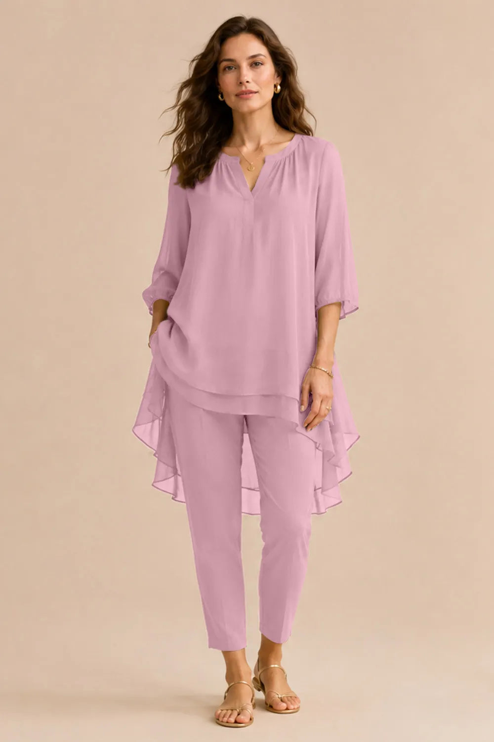 Seraphina | Elegante Completo Con Pantaloni E Sovrapposizione