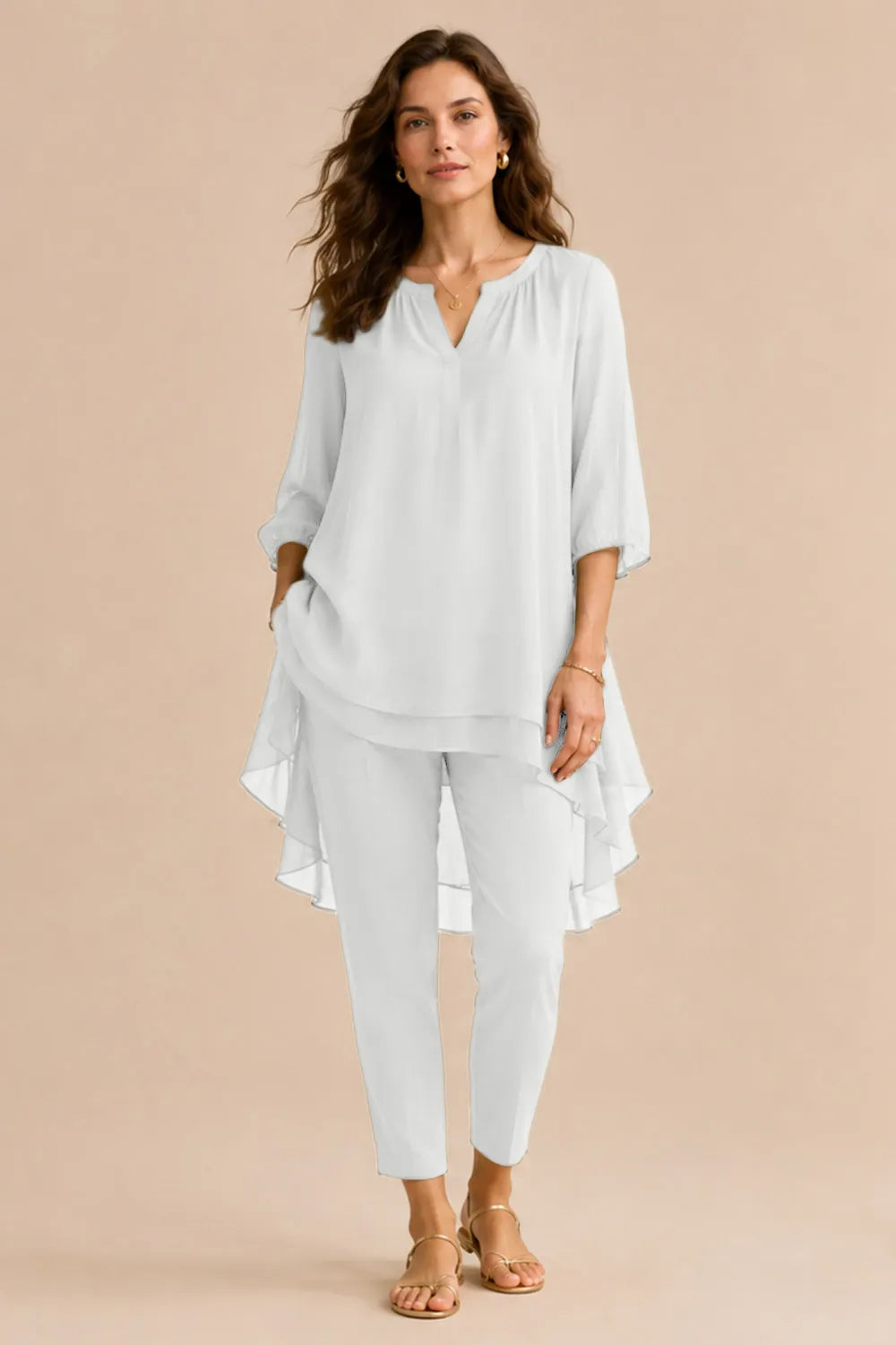 Seraphina | Elegante Completo Con Pantaloni E Sovrapposizione