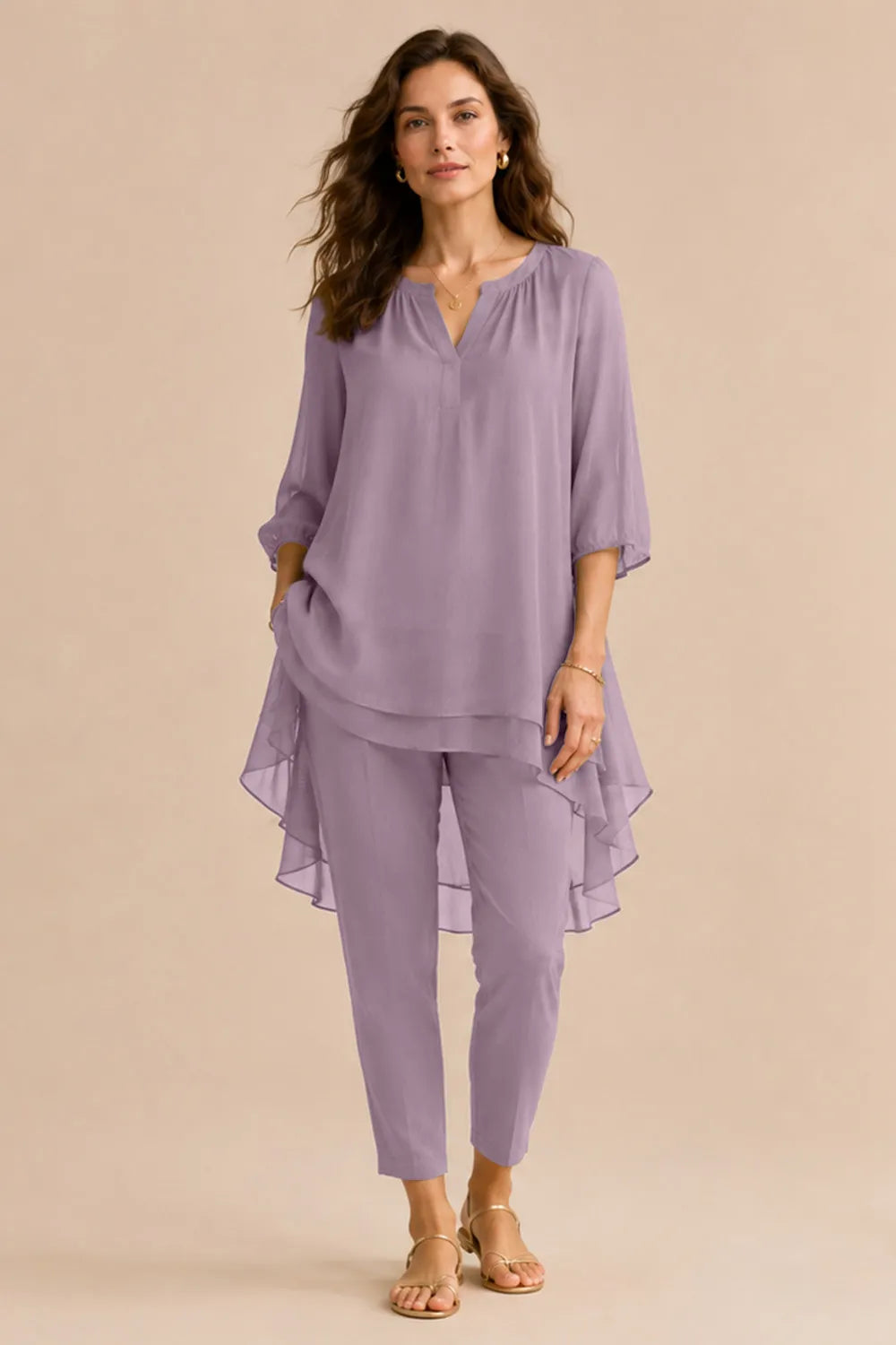 Seraphina | Elegante Completo Con Pantaloni E Sovrapposizione