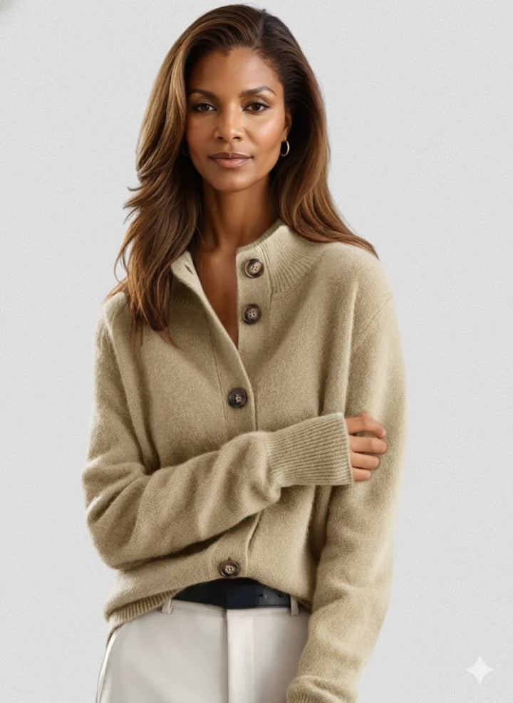 Saveria | Cardigan con bottoni