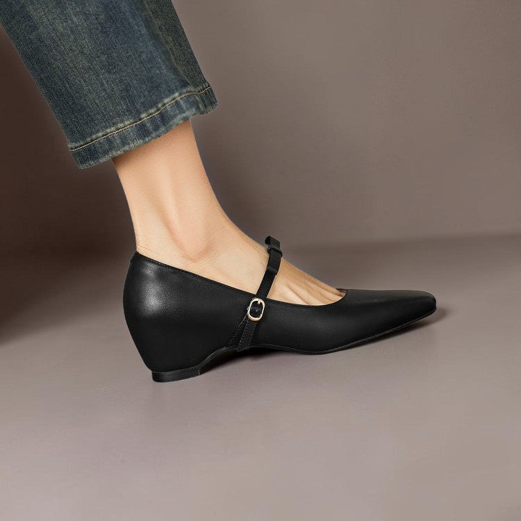 Bryony | Décolleté Mary Jane con Cinturino a Fiocco