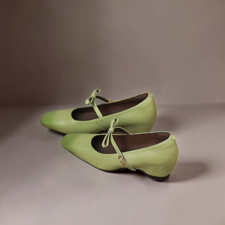 Bryony | Décolleté Mary Jane con Cinturino a Fiocco