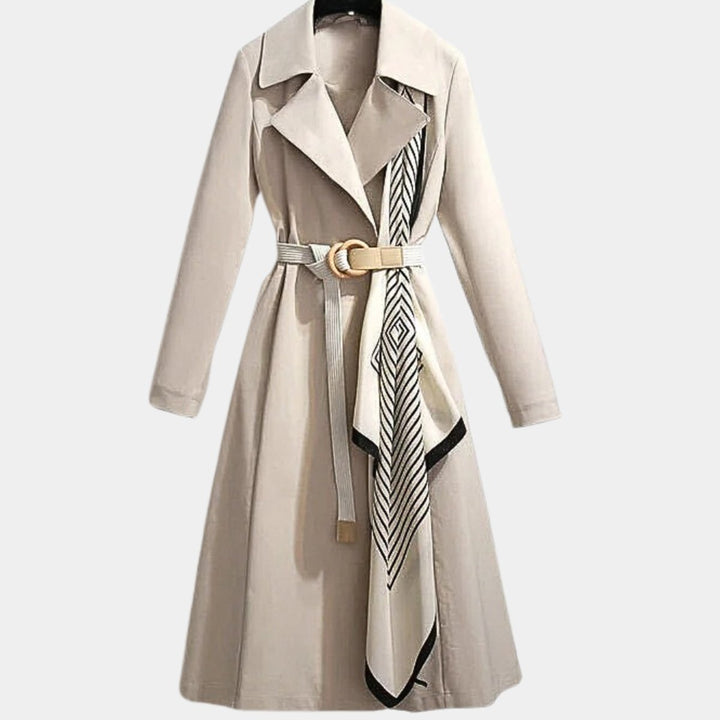 Clarice | Trench Midi Classico con Cintura