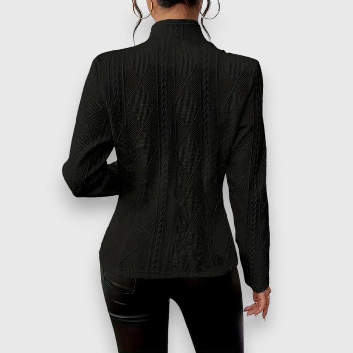 Loretta | Cardigan Texturizzato con Bottoni sul Davanti