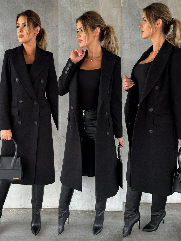 Emeline | Cappotto Lungo Doppiopetto