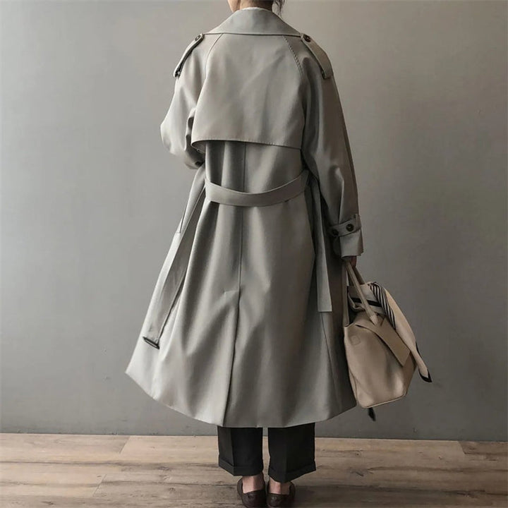 Katherine | Trench Lungo Doppiopetto con Cintura