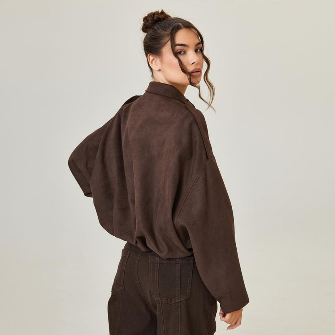 Louisa | Bomber Oversize dalla Vestibilità Morbida