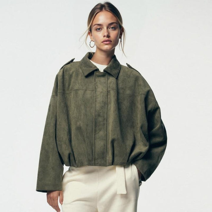 Louisa | Bomber Oversize dalla Vestibilità Morbida